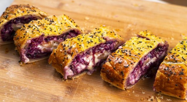 Ripieno ciociaro con cavolo viola e pecorino di Picinisco