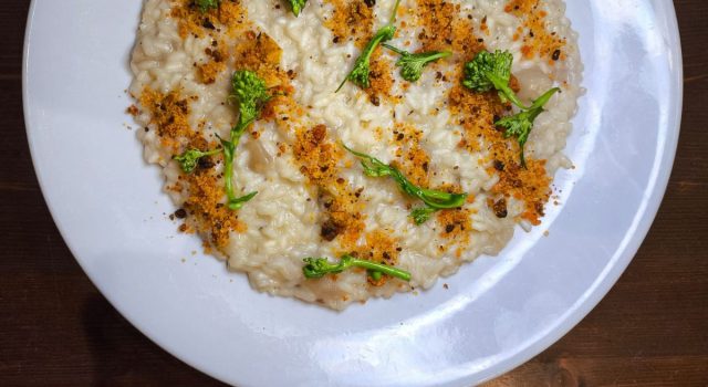 Risotto al topinambur