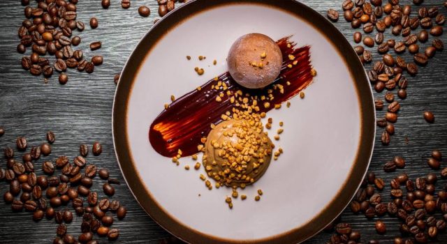 Semifreddo con spuma al caffè Campetelli