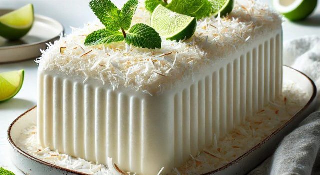 Semifreddo al cocco e lime
