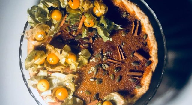 Torta di Zucca e Alchechengi