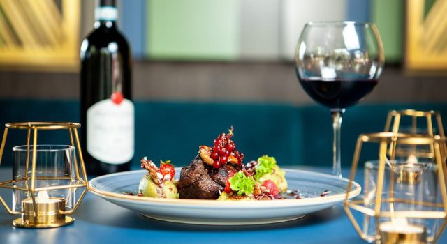 Vino e alta cucina