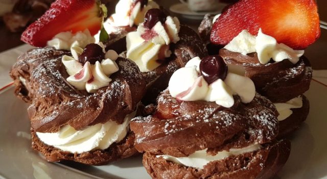 ZEPPOLA DI SAN GIUSEPPE AL CACAO