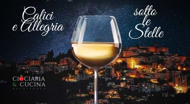 calici sotto le stelle