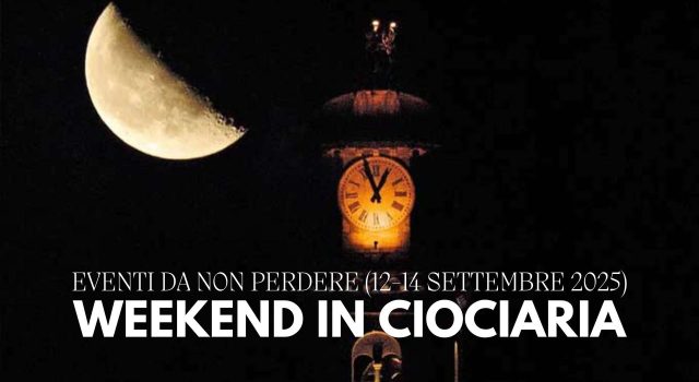 Eventi a Frosinone e provincia: il weekend del 12–14 settembre 2025