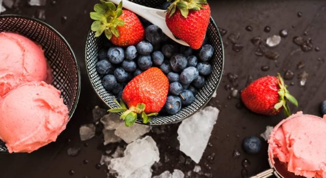 Gelato artigianale e yogurt