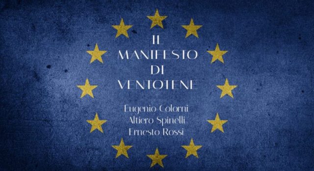 manifesto di ventotene