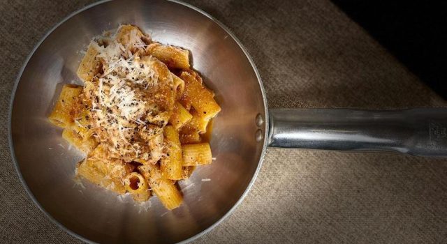 Rigatoni con la Pajata