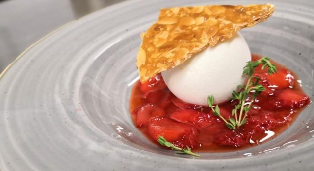 Semifreddo alle fragole